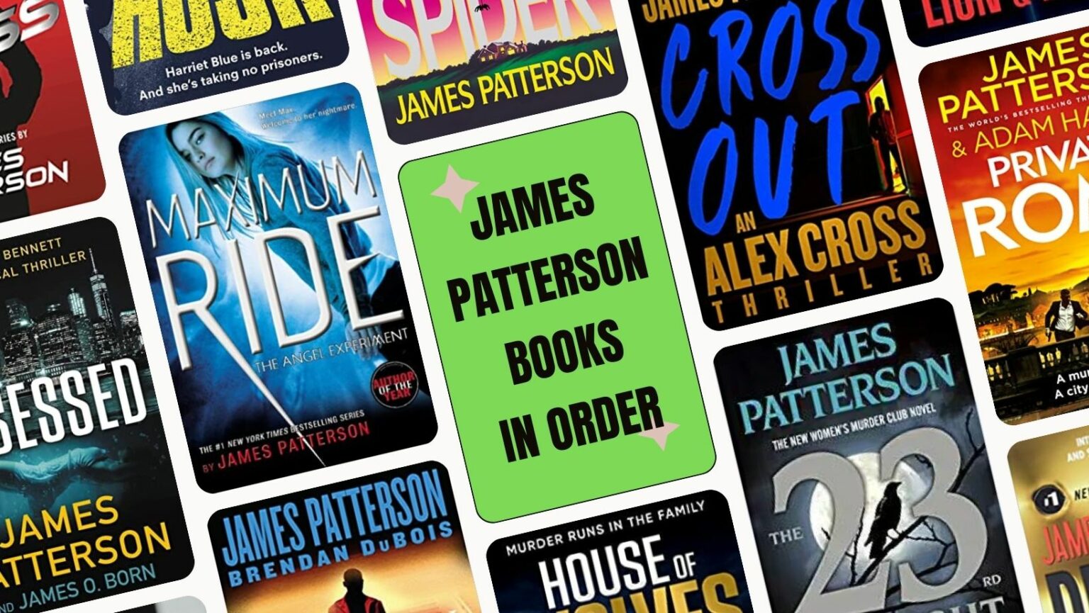 James Patterson Books In Order The Ultimate Guide (2023) Book Series